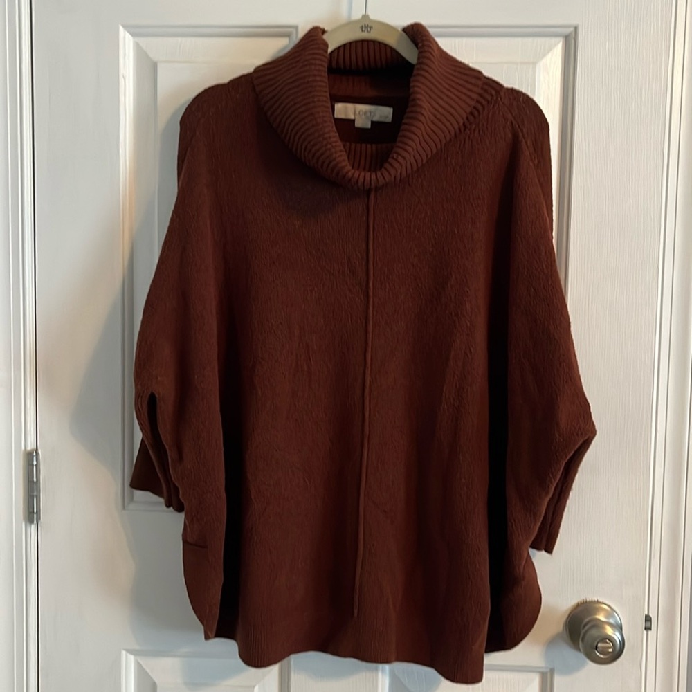 Loft Poncho Sweater